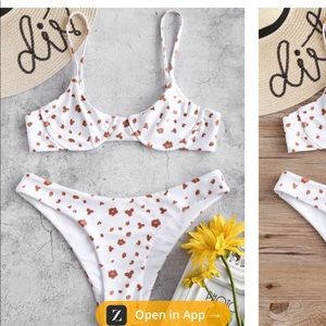 Floral bikini